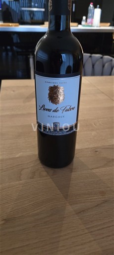 Bordeaux Margaux Lions de Tachers 2019