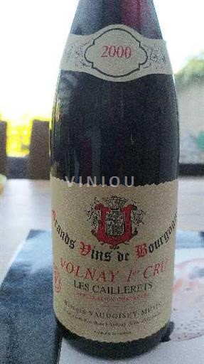 Burgundy Unspecified Premier Cru Domaine Michel Lafarge Les Caillerets 2000