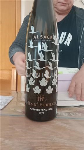 Vin Blanc sec Henri Ehrhart 2024 France Alsace Vin de France