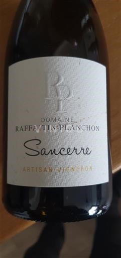 Vallée de la Loire Sancerre Domaine Raffaitin-Planchon 2020