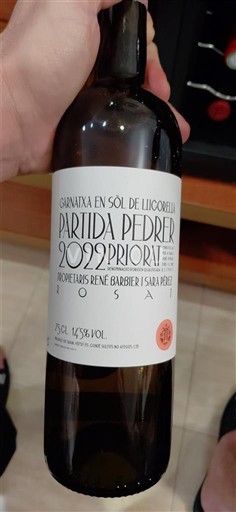 Katalonia Priorat Partida Pedrer 2022
