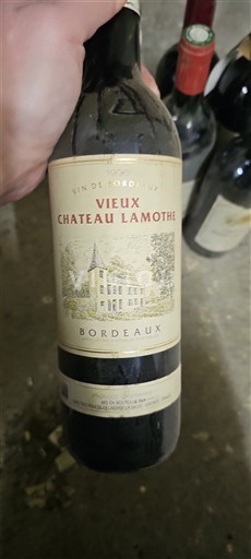 Bordeaux Château Vieux Château Lamothe 1996