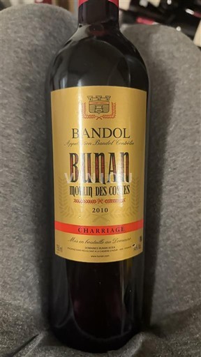 Provence Bandol Domaine Bunan Moulin des Costes 2010