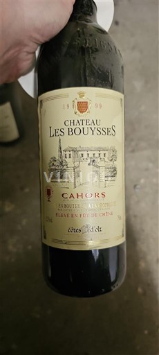 Sydväst Cahors Château Les Bouysses 1999