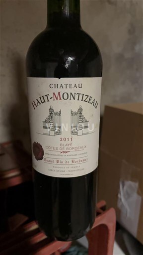 Bordeaux Blaye-Côtes-de-Bordeaux Château Haut-Montizeau 2011