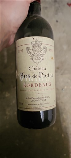 Bordeaux Château Bos de Pietat 1993