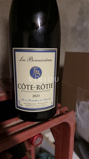 Vallée du Rhône Côte-rôtie Jean Bracoud Les Bonivières 2023