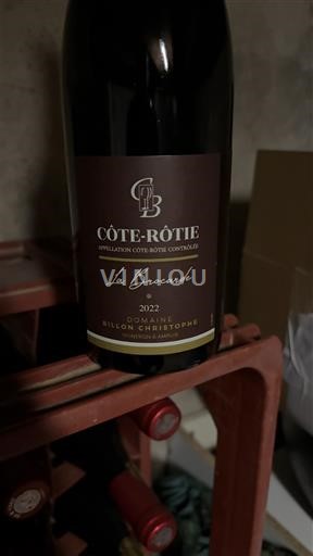 Vallée du Rhône Côte-rôtie Domaine Billon Christophe Les Brocarde 2022
