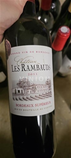 Bordeaux Bordeaux superiore Château Les Rambauds 2011