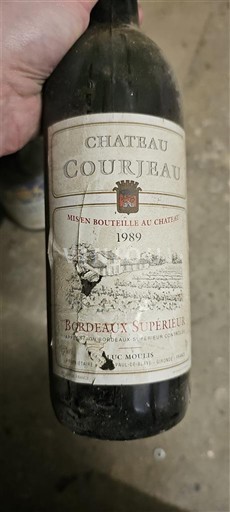 Bordeaux Bordeaux superiore Château Courjeau 1989