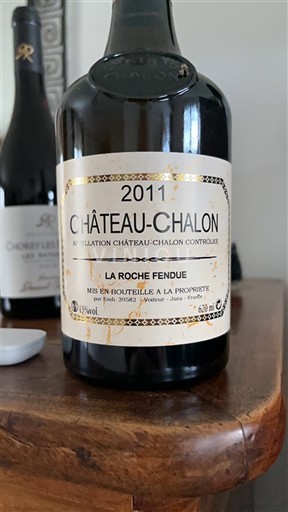 Jura Château-chalon La Roche Fendue 2011