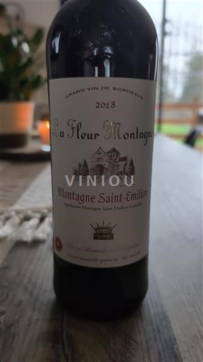 Bordeaux Montagne-Saint-Émilion La Fleur Montagne 2018