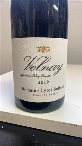 Bourgondië Volnay Premier Cru Domaine Cyrot-Buthiau 2019