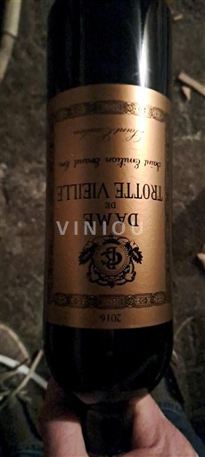 Bordeaux Saint-Émilion Grand Cru Dame de Trotte Vieille 2016