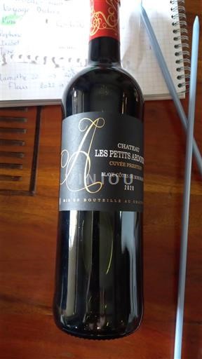 Bordeaux Blaye-Côtes-de-Bordeaux Château Les Petits Arbins Prestige 2020