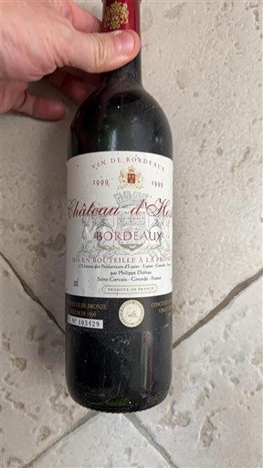 Bordeaux Château Alix 1999