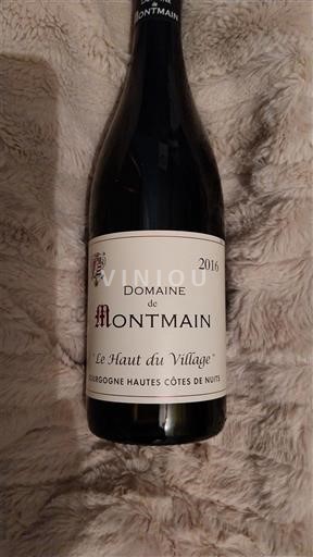 Bourgondië Hautes Côtes de Nuits Domaine Montmain Le Haut du Village 2016