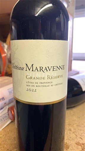 Provence Côtes-de-Provence Château Maravenne Grande Réserve 2022