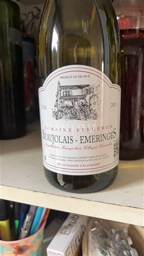 Beaujolais Domaine Bergeron 2024