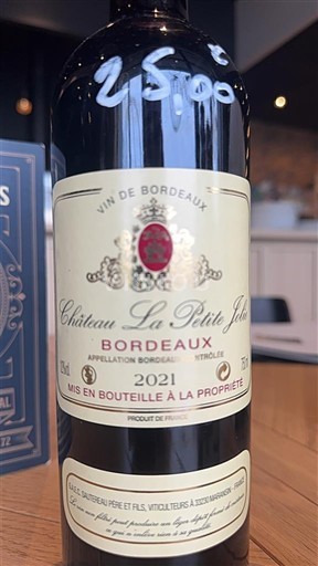 Bordeaux Château La Petite Jehan 2021