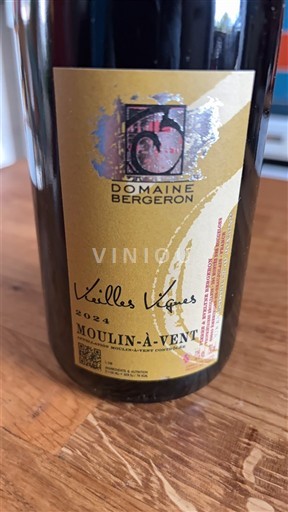 Beaujolais Moulin-à-vent Domaine Bergeron Vieilles Vignes 2024