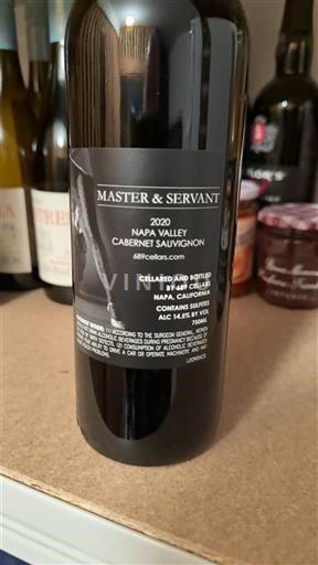 Californische AVA's Napa Valley Art Cellars Master & Servant 2020