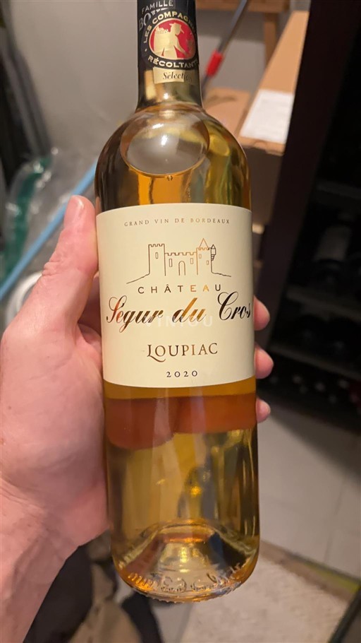Bordeaux Loupiac Château Ségur du Cros 2020