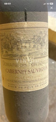 Languedoc Unspecified Domaine S Fontanelles Cabernet Sauvignon 1995