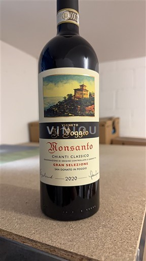 Тоскана К'янті Класико Monsanto Gran Selezione Vigneto Il Poggio 2020
