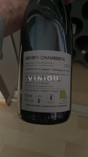 Burgundsko Gevrey-Chambertin Domaine Magnienot 2022