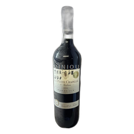 Bordeaux Vignoble de Talent La Petite Chapelle 2010