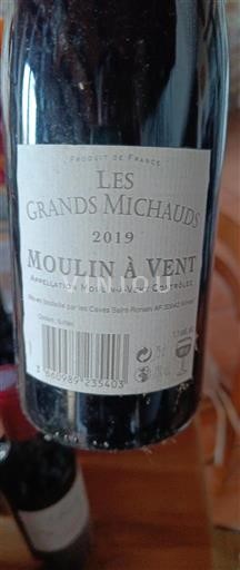 Beaujolais Moulin-à-vent Les Grands Michauds 2019