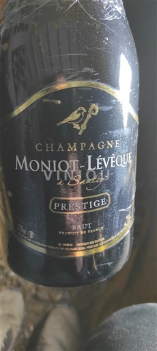 Vin Effervescent Blanc brut Prestige Moniot-Lévêque Non millésimé France Champagne AOC