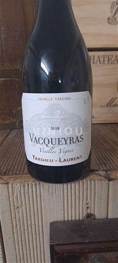 Rhônevallei Vacqueyras Tardieu-Laurent Vieilles Vignes 2018