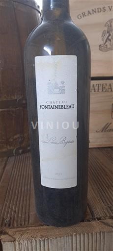 Bordeaux Saint-Émilion Grand Cru Grand Cru Château Fontainebleau Les Bruyères 2013