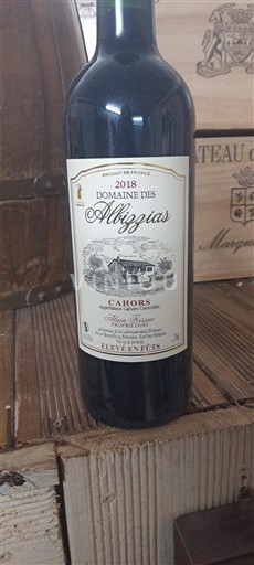Sydvestfrankrig Cahors Domaine S Albizzias 2018