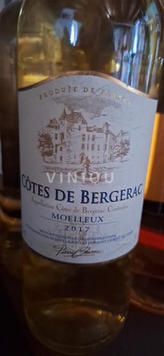 Zuidwest-Frankrijk Côtes-de-Bergerac Pierre Charau 2017