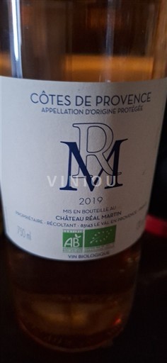 Provence Côtes-de-Provence Château Réal Martin 2019