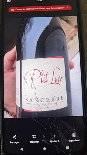 Vallée de la Loire Sancerre P'tit Luce 2022