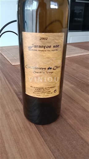 Jihozápad Jurançon Castiéneres du Clos de la Vierge 2002