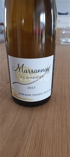 Bourgondië Marsannay Domaine Tissier-Drouin Les Longeroies 2023