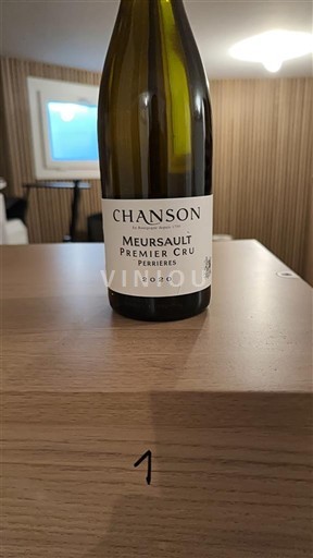 Bourgogne Meursault Premier Cru Chanson Perrières 2020