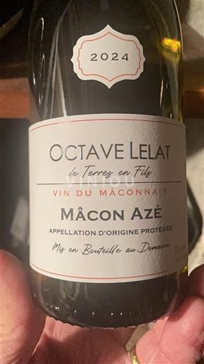 Bourgondië Mâcon en mâcon-dorpen Octave Lelat 2024