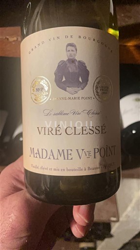 Bourgondië Viré-Clessé Madame Veuve Point De sublime Viré-Clessé Niet-geïntegreerd
