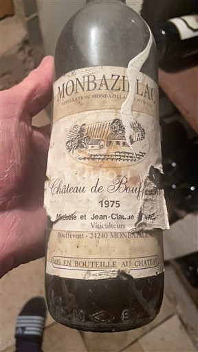 Zuidwest-Frankrijk Monbazillac Château Bouffevent 1975