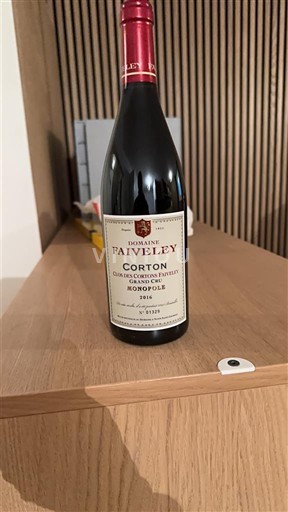 Burgundy Corton Grand Cru Domaine Faiveley Clos des Cortons Faiveley Monopole 2016