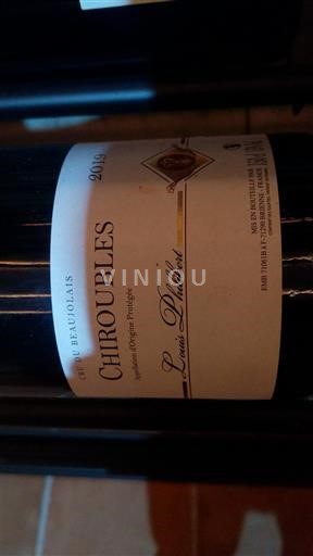 Beaujolais Chiroubles Louis Philibert 2019