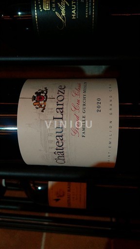 Bordeaux Saint-Émilion Grand Cru Château Laroze 2020