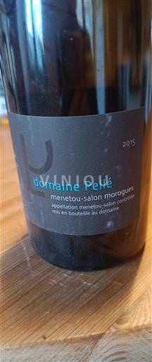 Loiretal Menetou-Salon Domaine Pellé Morogues 2015