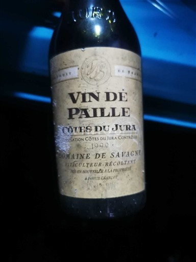 Jura Côtes du Jura Domaine Savagny Vin de Paille 1990